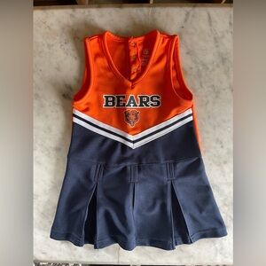 NFL Bears Kids Cheer Dress - Orange and Navy